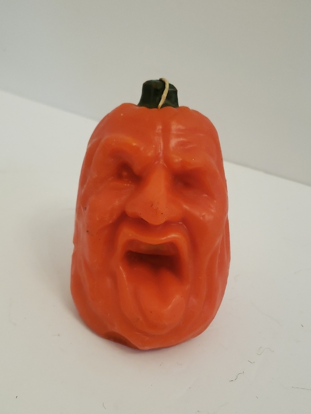 The Oh Lanteroff Candle Family Vintage Pumpkin Jack-o-lantern Candle